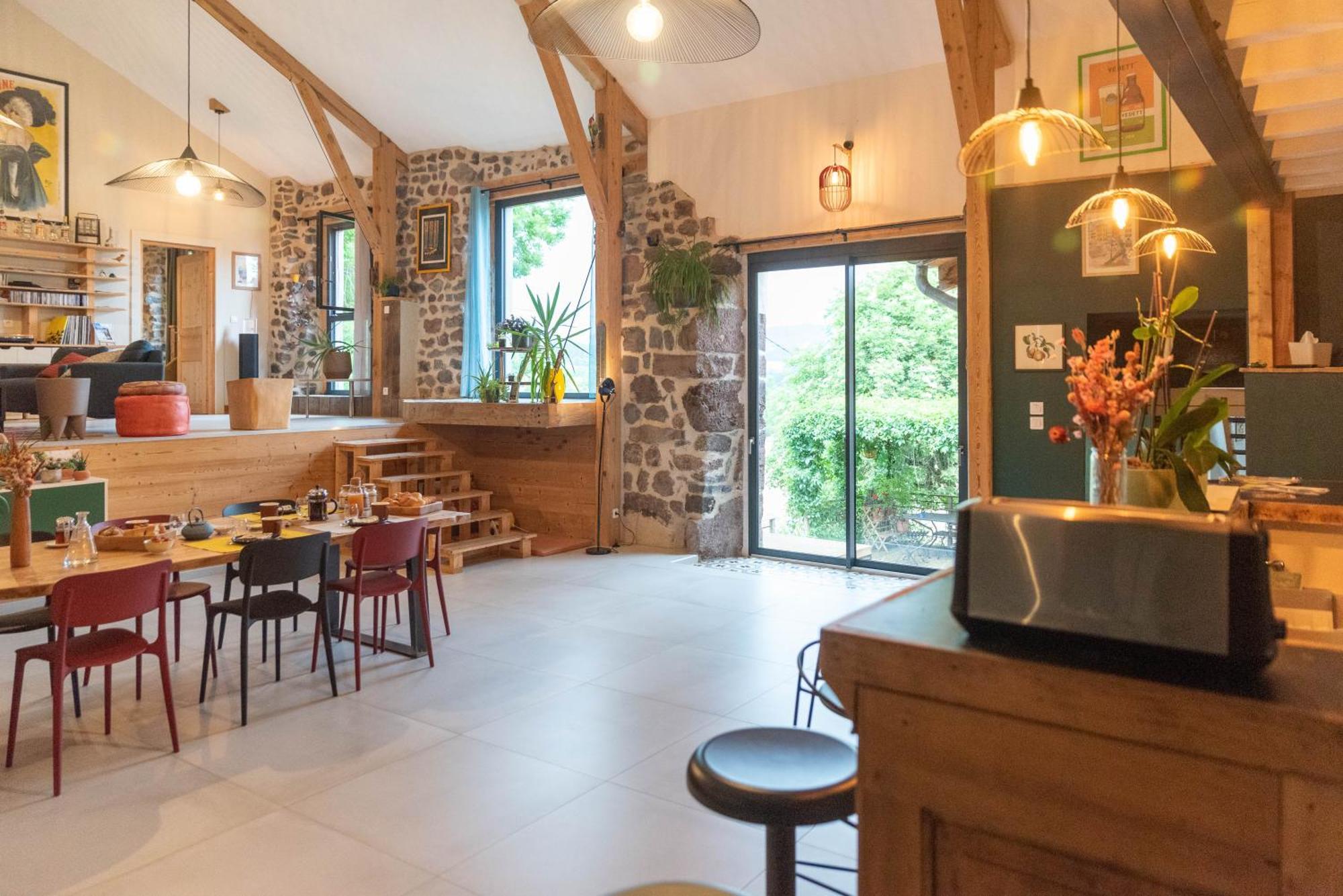 Arsac-en-Velay Les Balcons De La Terrasse B&B 외부 사진